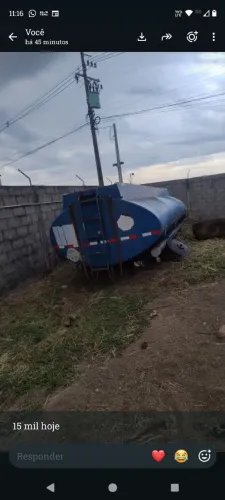 Tanque de combustível ou água 10 mil litros