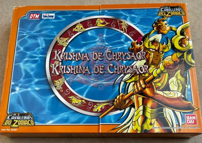 Krishna de Chrysaor Bandai 2005 - Cavaleiros do Zodíaco Vintage