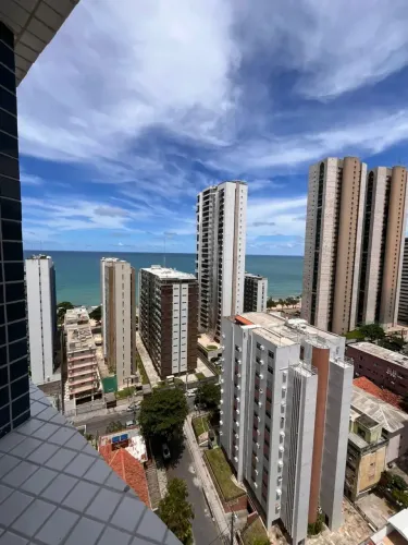 [PORTAL-PRAIA-MOB-54836] Apto 2 Quartos Mobiliado no Portal da Praia | Suíte + Vista para 