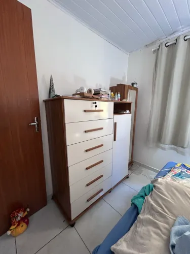 Cômoda albatroz com sapateiro e espelho