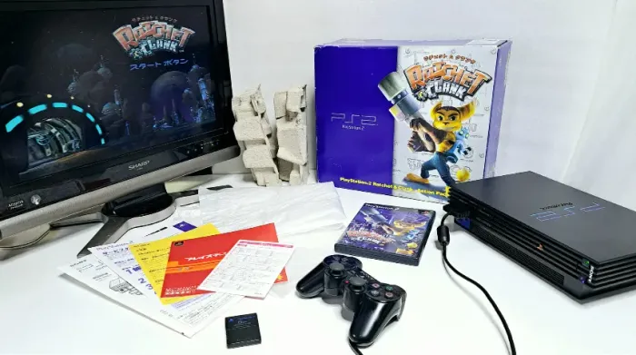 Playstation 2 Fat Ratchet Clank Completo Jp (serial Batendo)