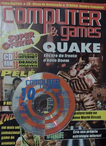 CD ROM 10 - PC - Revista Computer & Games Ano 3 Nº 26 - Sisal - 2000