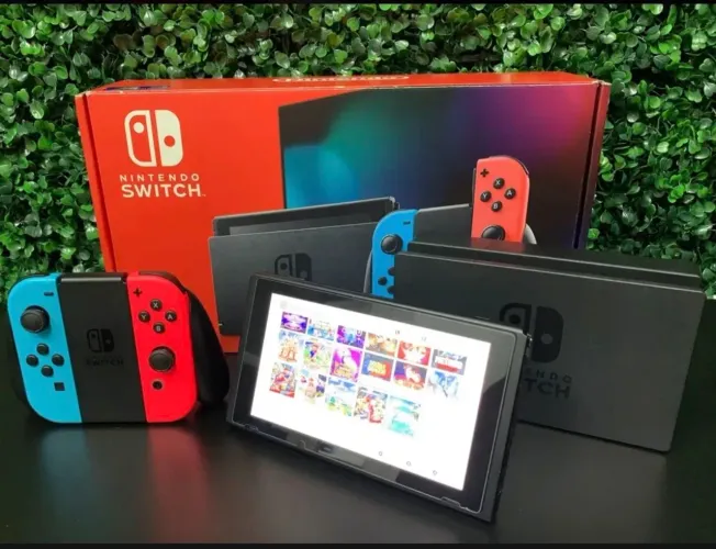 Nintendo Switch V2 256GB + 64GB de jogos Digitais
