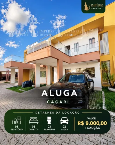 Casa mobiliada no caçari