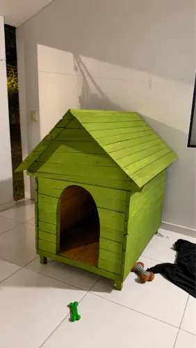 2 Casinhas de Cachorro em Madeira