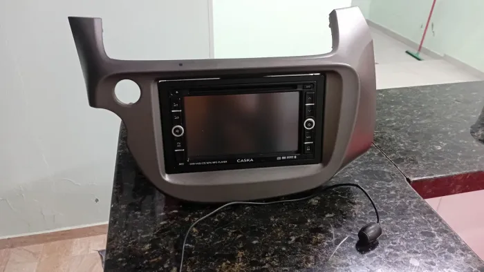 Moldura 7 polegadas honda fit 2010 à 2014