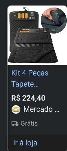 Tapete Automotivo