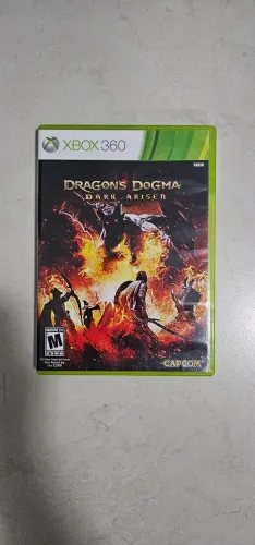 Jogo ORIGINAL Xbox 360 - Dragon's Dogma Dark Arisen - midia física 