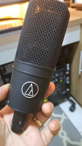Microfone At4033a Condenser Japonês