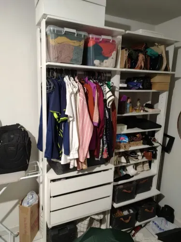 Guarda-roupa estilo closet