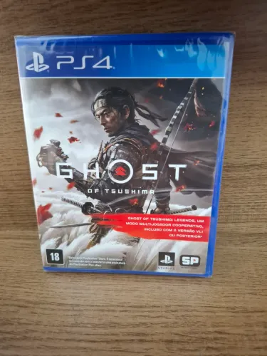 Jogo Ghost of Tsushima PS4 Lacrado - Faço envio OLX