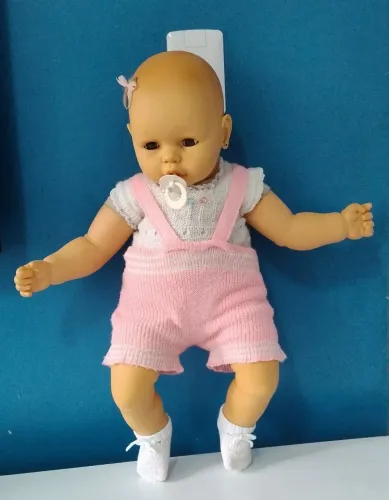 Roupa para boneca macacão Bebezão