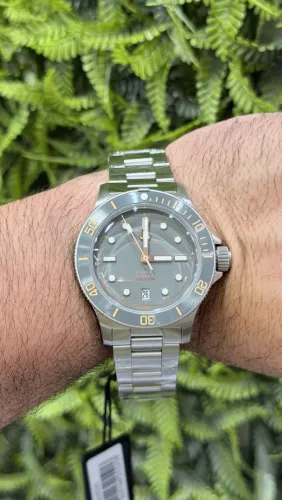 Glycine Combat Sub | Bezel Ceramic | Novo Sem Uso