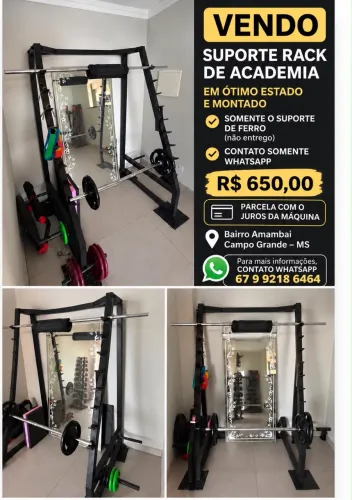 Suporte Rack - Gaiola - Academia