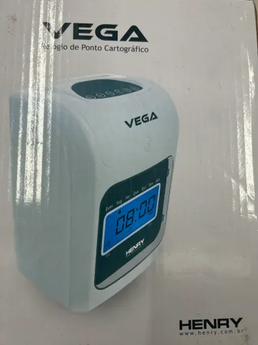 Relógio de ponto Vega - na caixa