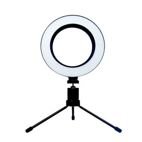 Luz Iluminador Ring Light 6 Polegadas 36 Led Usb Misto Mesa LED16CM