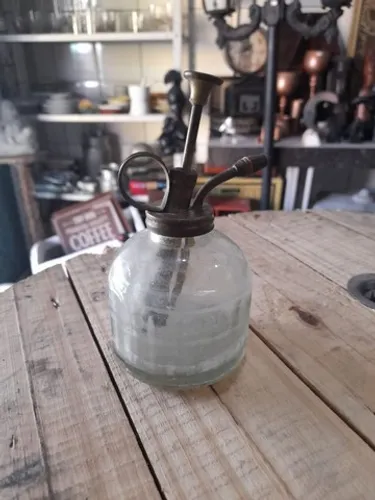 Perfumeiro antigo em vidro século passado