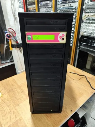 Copiadora De Dvd/cd Lsk Media 10 Gavetas Funcionando 100%!!