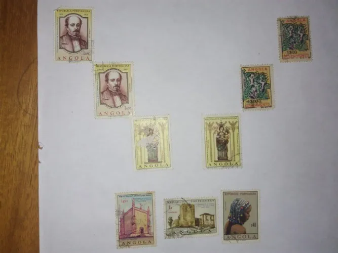 LOTE - SELOS ANTIGOS ANGOLANOS