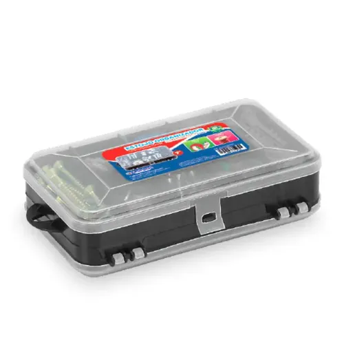 Estojo Organizador Para Pesca Mini Double Case 8002 - Arqplast