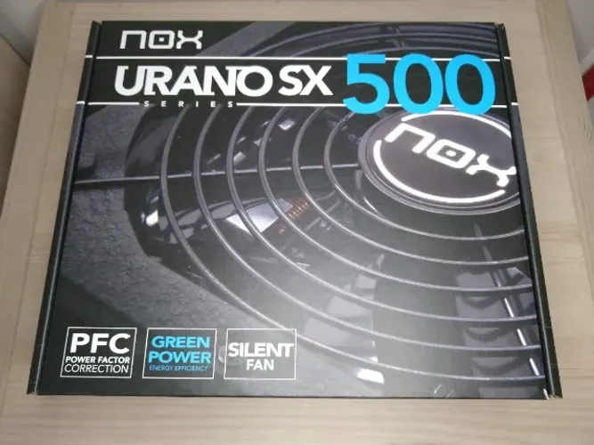 Fonte NOX 500W Urano NxUrsx500 Monovolt 230v Nova Garantia