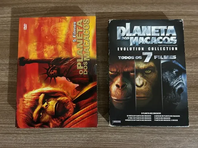 Box DVD Filme Planeta dos Macacos