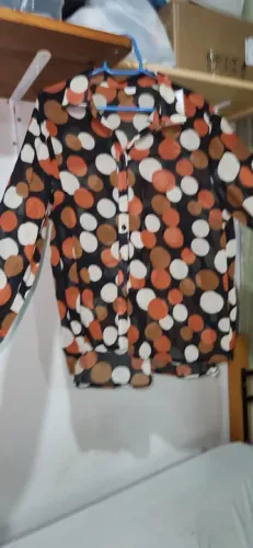 Blusa de Bolinhas Transparente