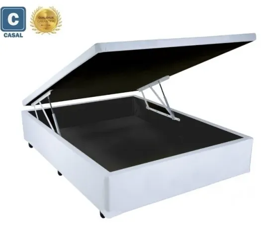 Cama Box Baú Casal AColchoes 41x138x188