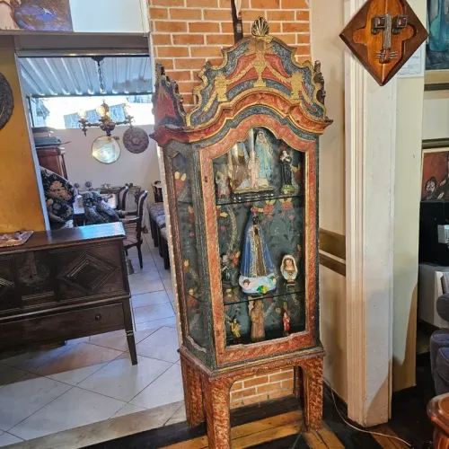 Moveis antigos, Oratório Vitrine D. João V, antiguidades, relíquia