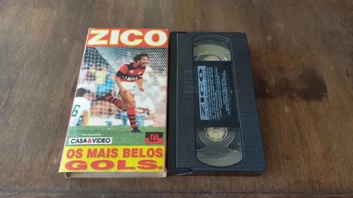Fita vhs Zico " Os mais belo gols"