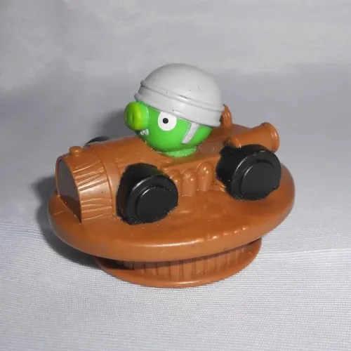 Boneco Angry Birds GO! coleção Burguer King porco pig verde green Rovio Entertamment ltd