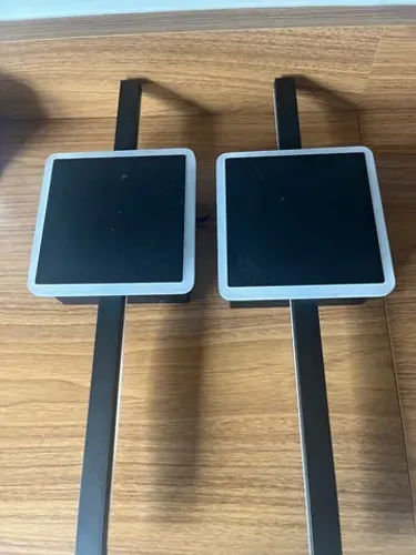 Par de arandelas com lâmpadas led