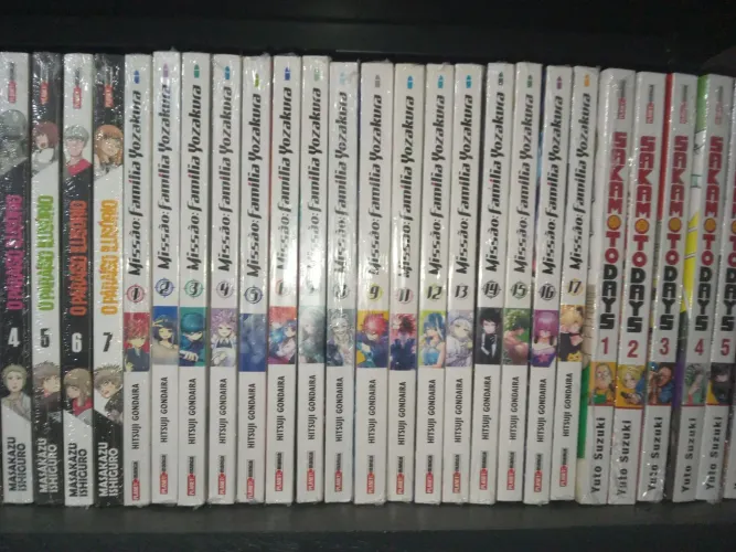 Missão Família Yozakura - 01 ao 17 [Faltando o 10] Novos e Lacrados 