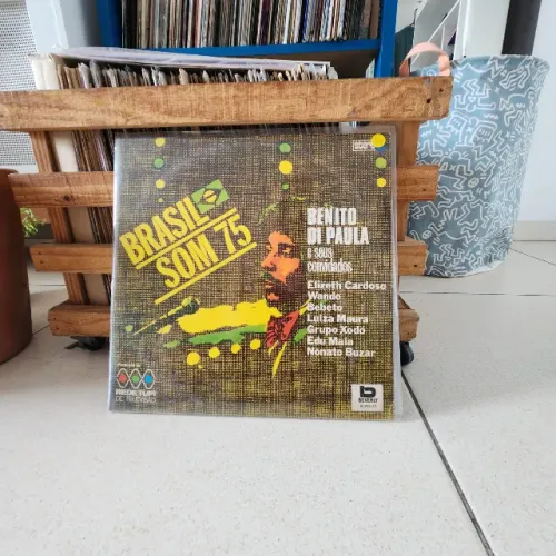 LP Vinil Disco Brasil Som 75 Benito Di Paula e Convidados 
