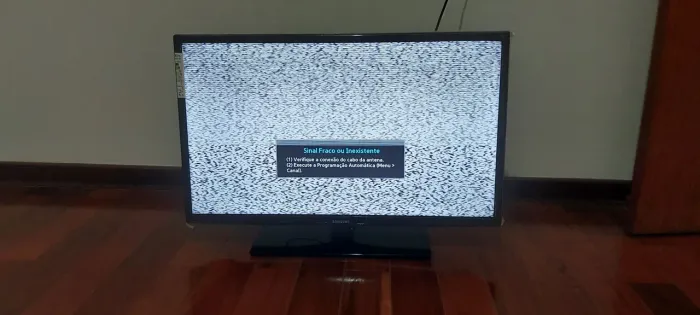 TV 32" 3d samsung excelente conservação - defeito na tela