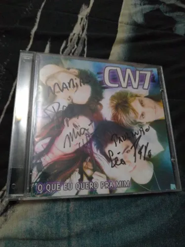 Cd Autógrafado da Banda CW7