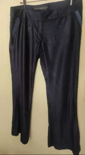 MONICA NEGREIROS calça VELUDO Tam 44 70,00<br>altura 95cm
