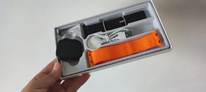 SMARTWATCH ULTRA COM PULSEIRA EXTRA BRINDE 
