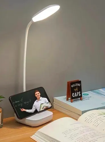  Luminária Led Estudo Com Garra Emergência Usb Clamp Led Desk Lamp wpp:43.99611.3948