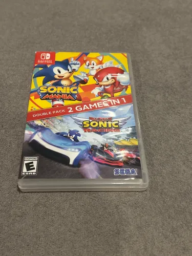 Jogo Sonic Mania + Team Sonic Racing para Nintendo Switch