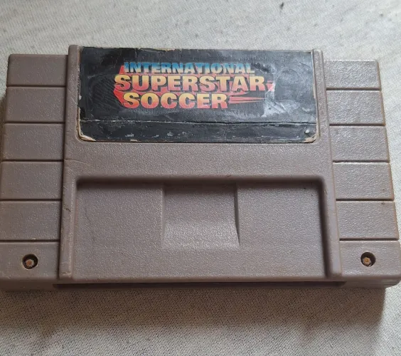 Cartucho International Superstar Soccer - Super Nintendo(ler descritivo completo)