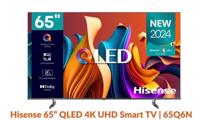 Tv Hisense QLED 65 - Q6 SERIES - LACRADA NOTA FISCAL 2 ANOS GARANTIA!!!