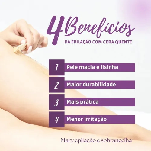 Epilação corporal e facial 