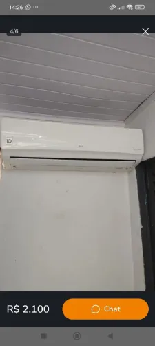 Ar condicionado split inverter LG 22000