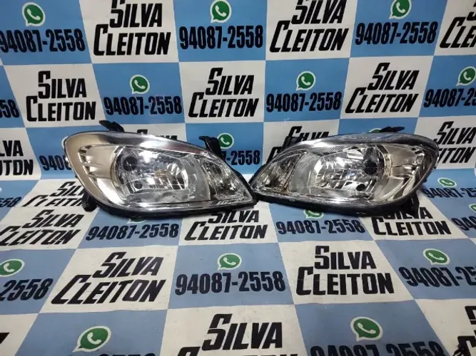 farol celta 2007 ate 2015 (* PAR *) CROMADO NOVO IMPORTADO