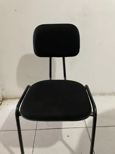 Cadeira para Escritório Pé Palito Fixa Tecido