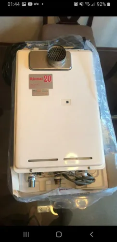 Aquecedor a gás Rinnai 20