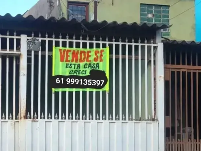 QD601 casa de 2quartos a venda  no Recanto das Emas