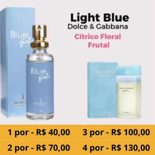 Perfume Feminino - Blue Girl - 15 ml - Moments Paris
