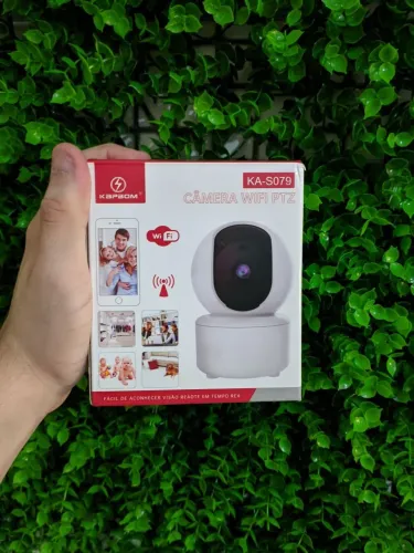 Câmera Wi-Fi PTZ - Segurança e praticidade!